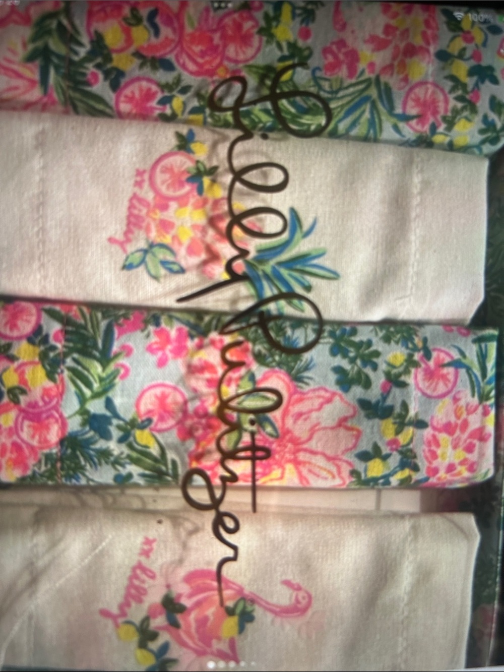 Lilly Pulitzer Cocktail Napkins Set NWT